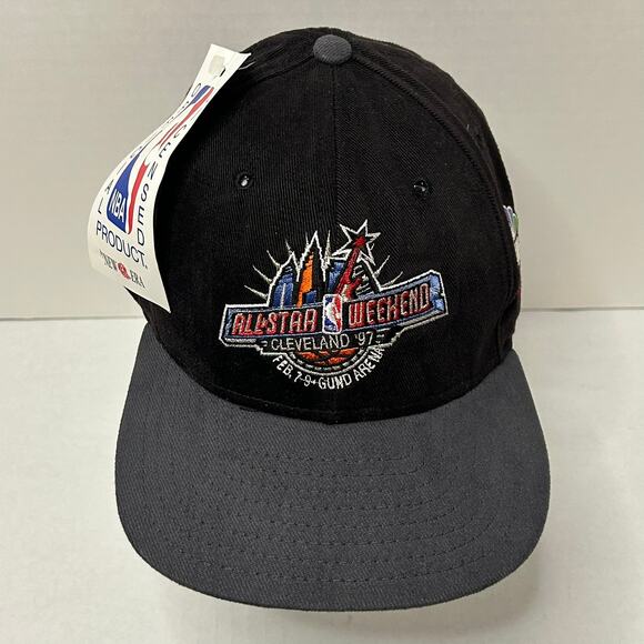 Vintage Cleveland 1997 Basketball All-Star Weekend NBA Hat Cap New Era - Picture 1 of 10